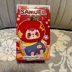 Samuel Christmas Good Night Song San Xiao Mao Blind Box. New. Not opened.